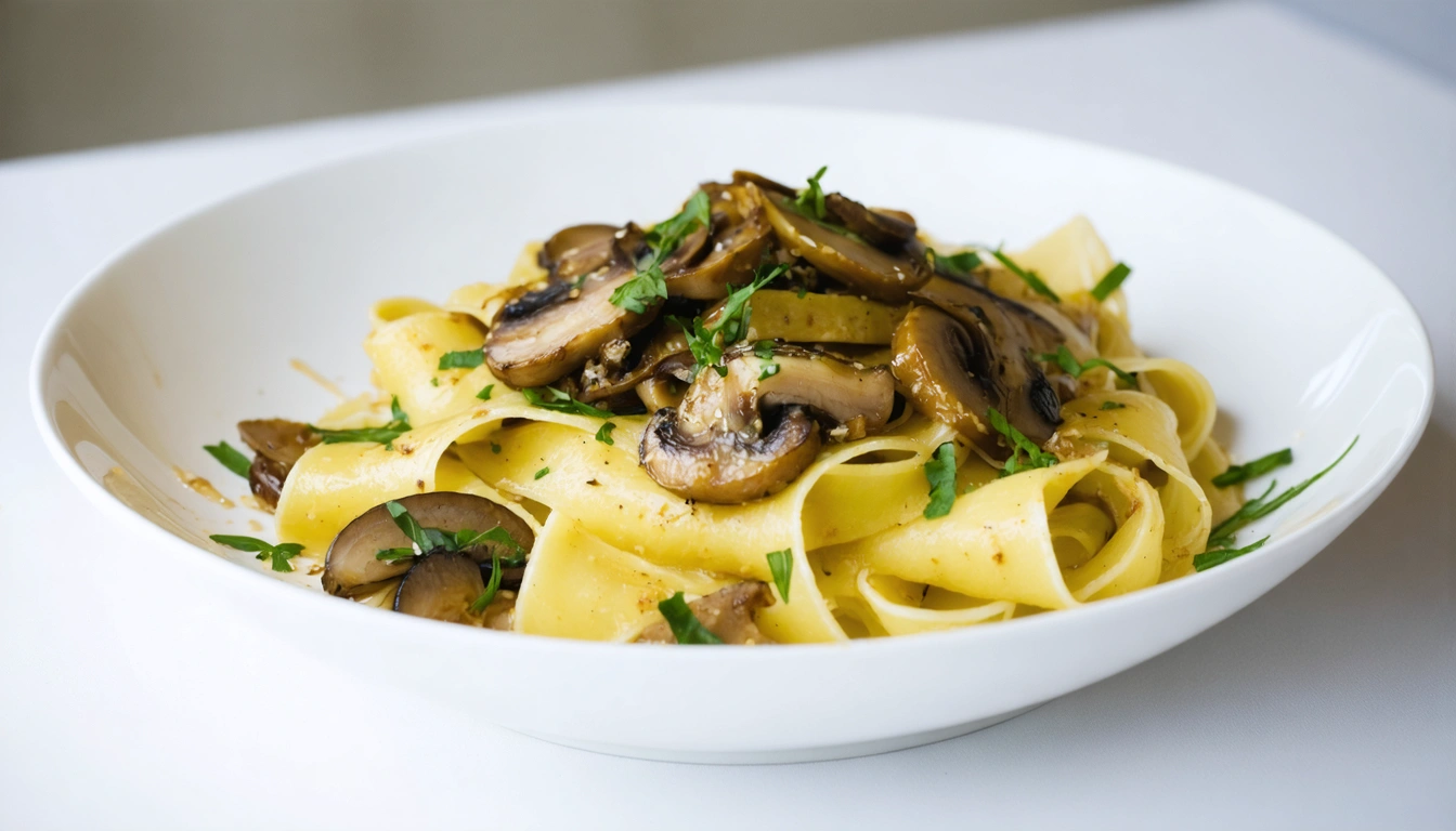 pappardelle ai funghi porcini